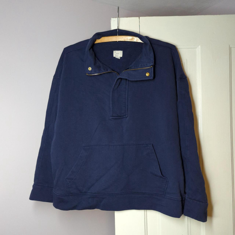 Large - A New Day - Quarter Zip Sweater with Pocket.